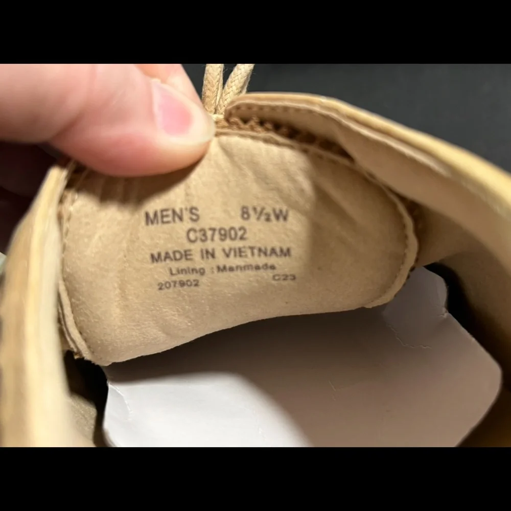 Cole Haan ØriginalGrand Remastered Longwing Oxford Shoes Sesame/Ivory Mens 8.5W
